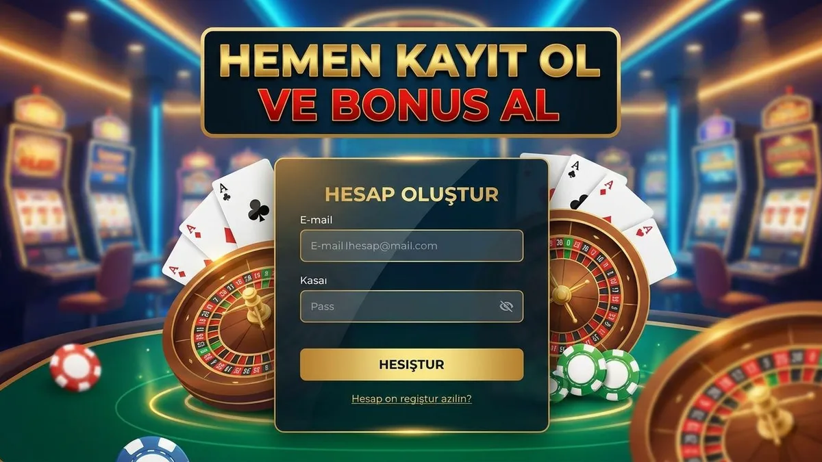 Bonusla kayıt